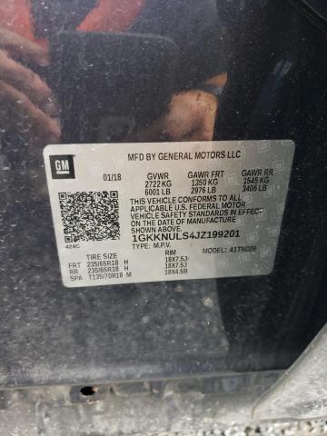 1GKKNULS4JZ199201 GMC Acadia Slt-1