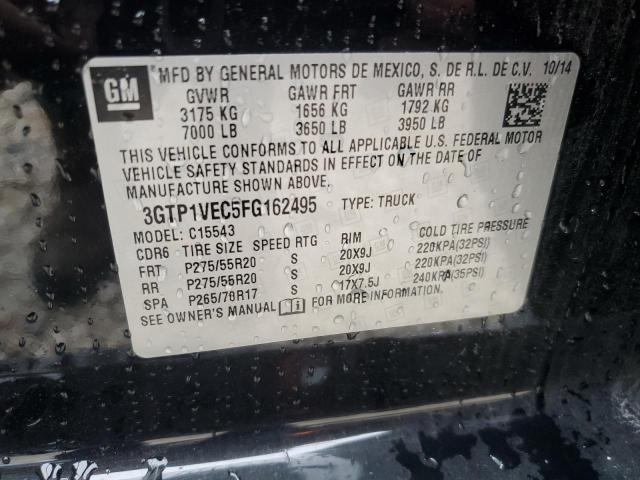 3GTP1VEC5FG162495 GMC Sierra C1500 Slt