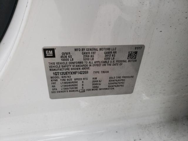 1GT12UEYXHF142269 GMC Sierra K2500 Denali