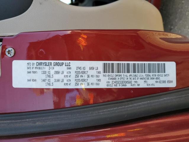 2C4RDGCG3ER305602 Dodge Grand Caravan Sxt