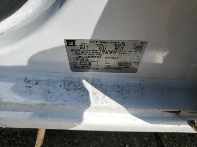 1GTR1UEC7EZ302595 GMC Sierra C1500 Sle