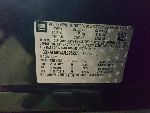 3GKALMEV4JL273457 GMC Terrain Sle
