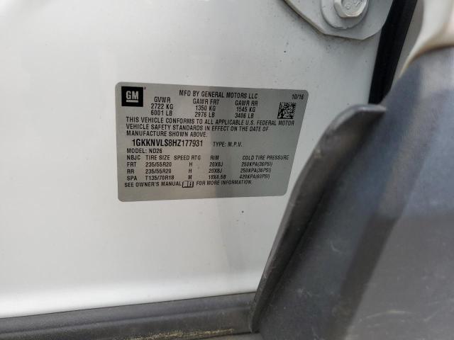 1GKKNVLS8HZ177931 GMC Acadia All Terrain