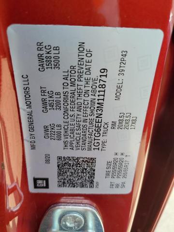 1GTG6EEN3M1118719 GMC Canyon Denali