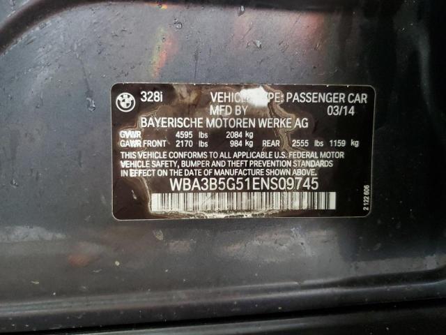 WBA3B5G51ENS09745 BMW 328 Xi Sulev
