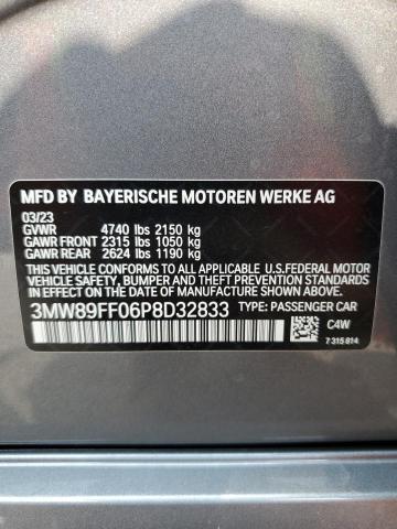 3MW89FF06P8D32833 BMW 330XI
