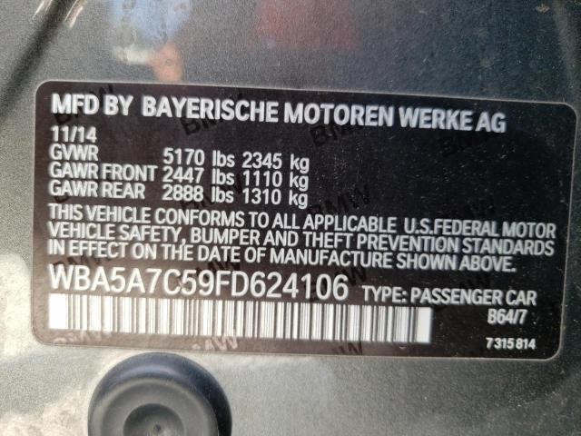 WBA5A7C59FD624106 BMW 528 XI