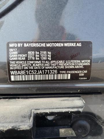 WBA8E1C52JA171326 BMW 330e