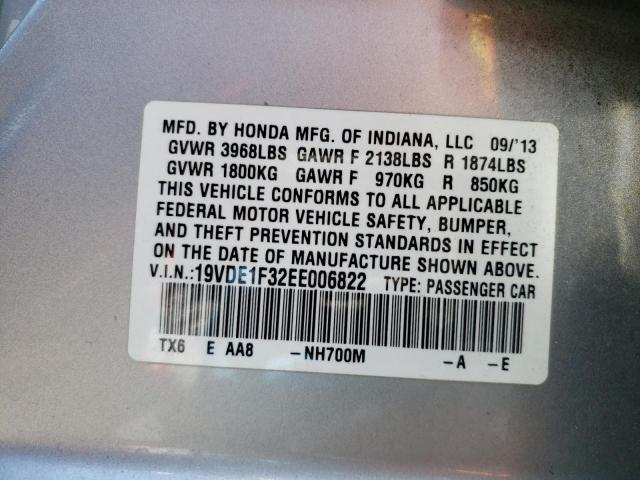 19VDE1F32EE006822 Acura ILX 20