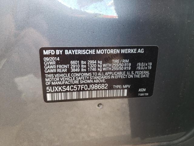 5UXKS4C57F0J98682 BMW X5 Xdrive35d