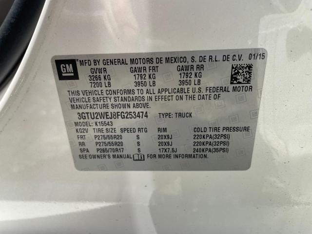 3GTU2WEJ8FG253474 GMC Sierra K1500 Denali