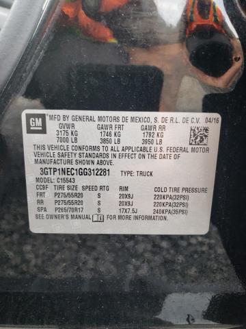 3GTP1NEC1GG312281 GMC Sierra C1500 Slt