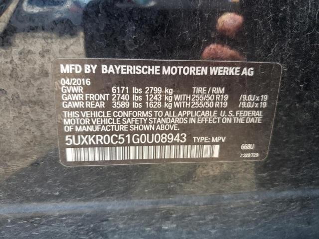 5UXKR0C51G0U08943 BMW X5 Xdrive35i