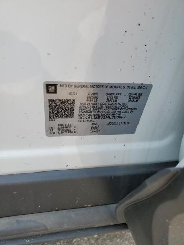 3GKALMEV1ML360687 GMC Terrain Sle