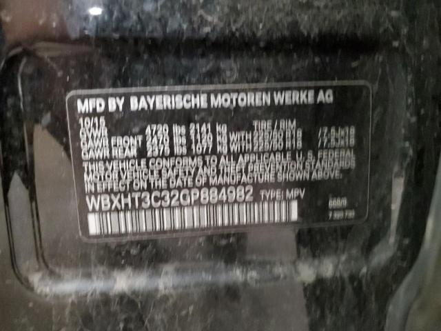 WBXHT3C32GP884982 BMW X1 Xdrive28i
