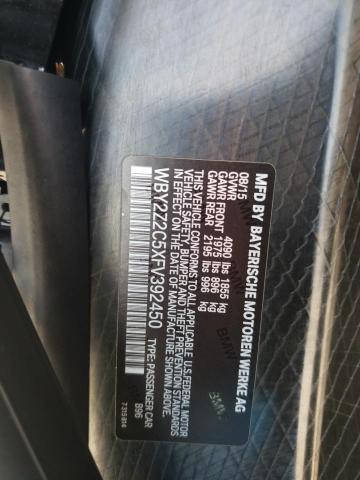 WBY2Z2C5XFV392450 BMW I8