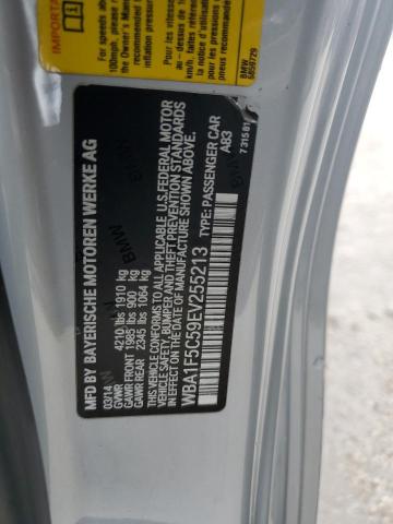 WBA1F5C59EV255213 BMW 228 I