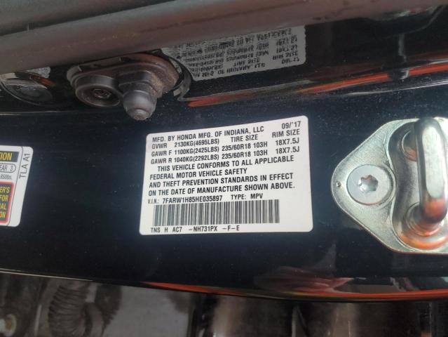 7FARW1H85HE035897 Honda CR-V EXL
