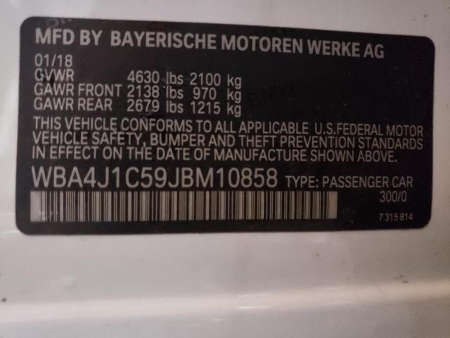 WBA4J1C59JBM10858 BMW 430i Gran Coupe