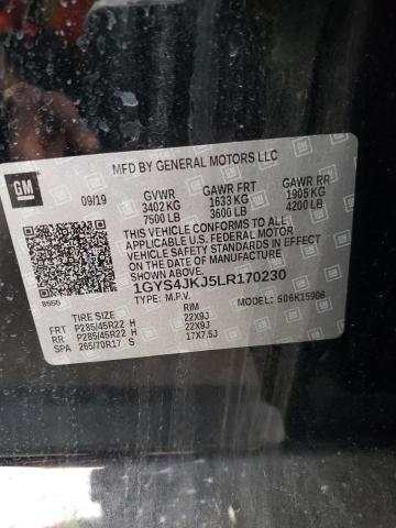 1GYS4JKJ5LR170230 Cadillac Escalade Esv Premium Luxury