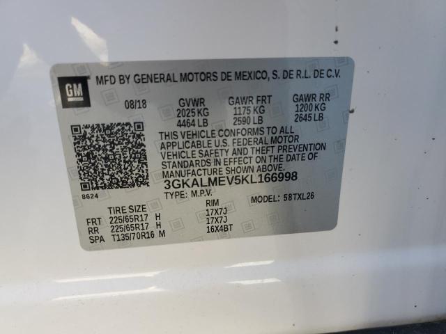 3GKALMEV5KL166998 GMC Terrain Sle