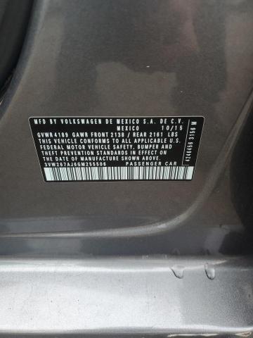 3VW267AJ6GM255506 Volkswagen JETTA S