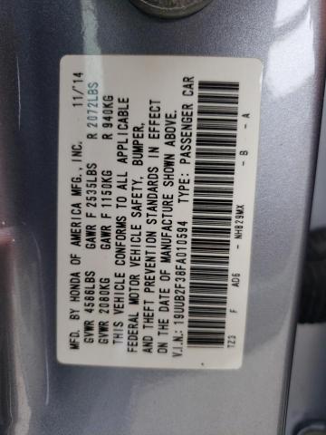 19UUB2F38FA010594 Acura TLX