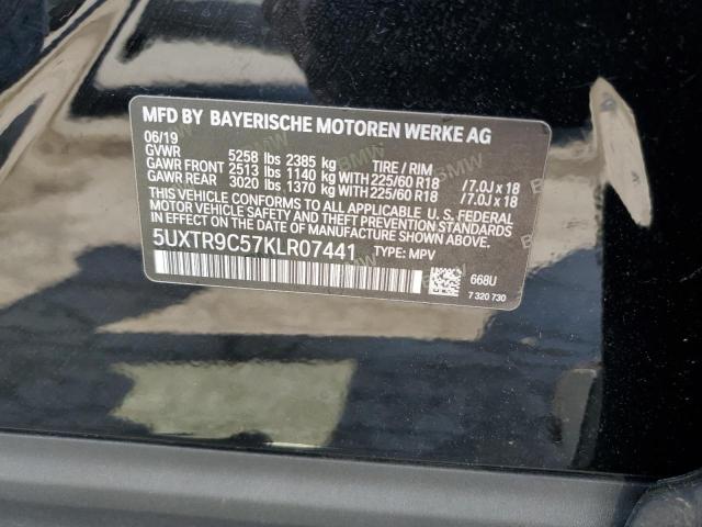 5UXTR9C57KLR07441 BMW X3 Xdrive30i