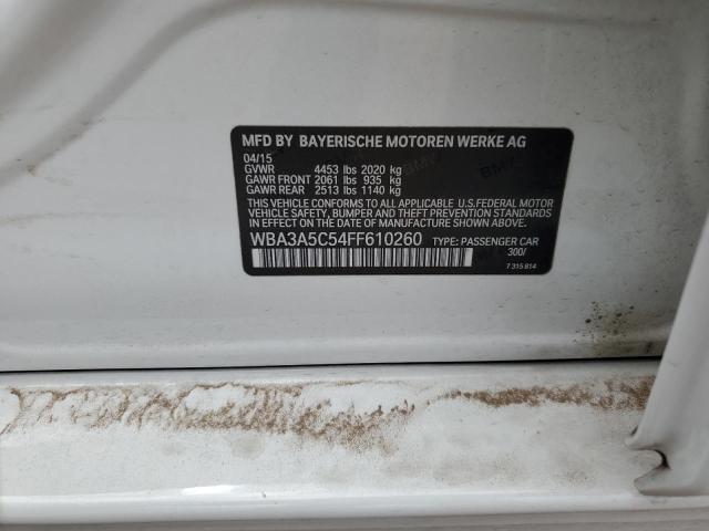 WBA3A5C54FF610260 BMW 328 I