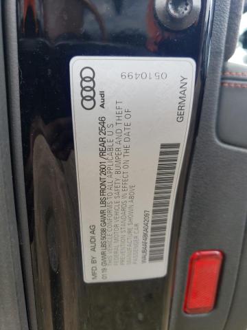 WAUB4AF48KA042097 Audi S4 Premium Plus