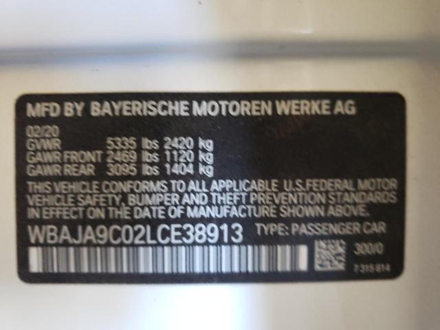 WBAJA9C02LCE38913 BMW 530e