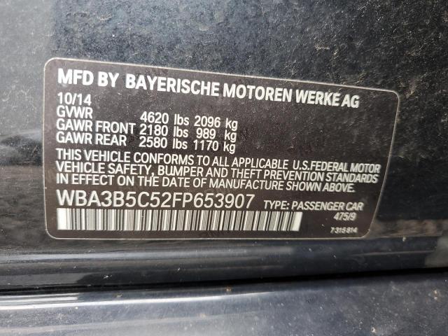 WBA3B5C52FP653907 BMW 328 Xi Sulev