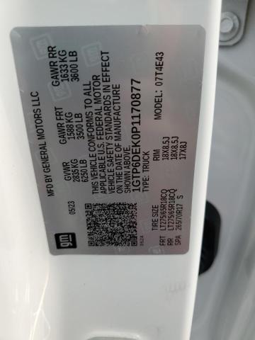 1GTP6DEK0P1170877 GMC Canyon At4