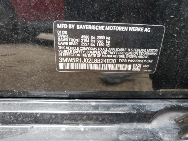 3MW5R1J02L8B24830 BMW 330I