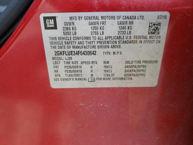 2GKFLUE34F6430842 GMC Terrain Denali