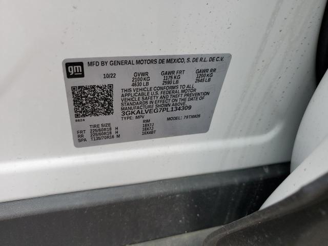 3GKALVEG7PL134309 GMC Terrain Slt