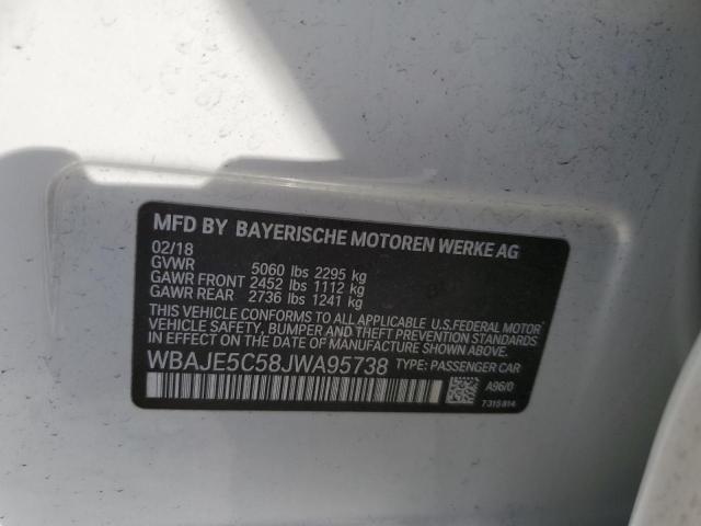 WBAJE5C58JWA95738 BMW 540 I