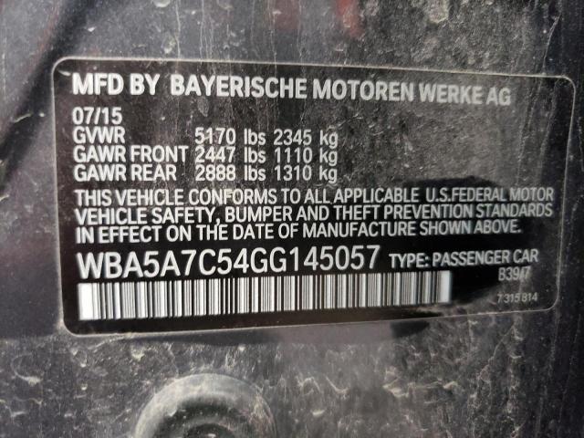 WBA5A7C54GG145057 BMW 528 XI