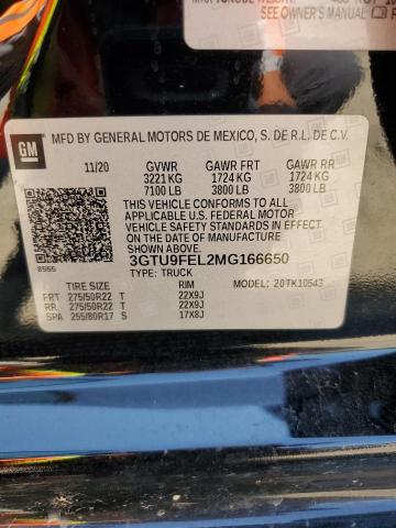 3GTU9FEL2MG166650 GMC Sierra K1500 Denali