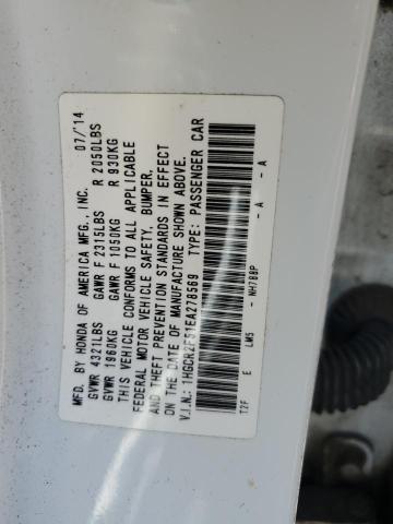 1HGCR2F51EA278569 Honda Accord Sport