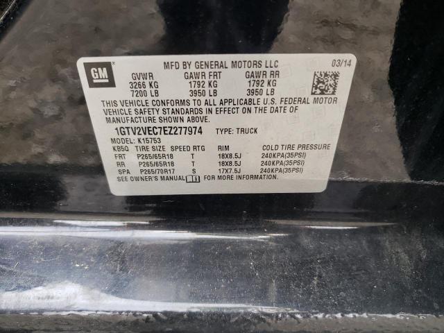 1GTV2VEC7EZ277974 GMC Sierra K1500 Slt