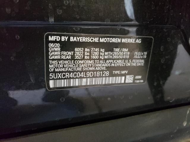 5UXCR4C04L9D18128 BMW X5 Sdrive 40i