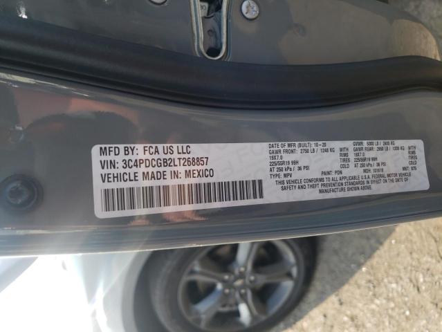 3C4PDCGB2LT268857 Dodge Journey Crossroad