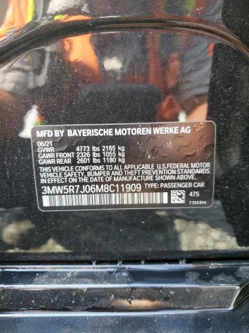 3MW5R7J06M8C11909 BMW 330XI