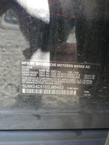 5UXKS4C51E0J95453 BMW X5 Xdrive35d