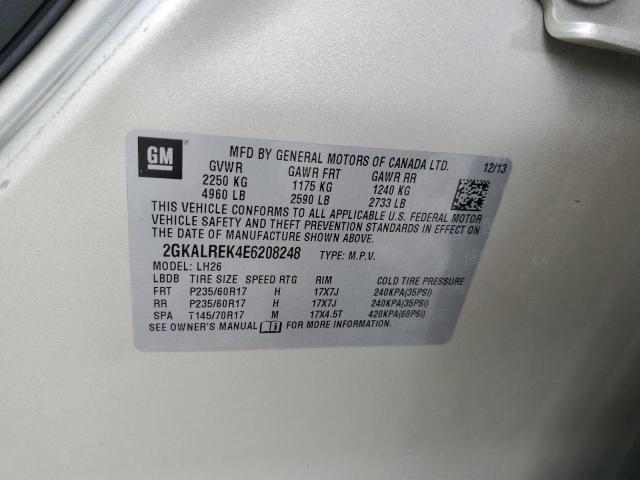 2GKALREK4E6208248 GMC Terrain Sle