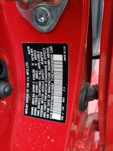 SHHFK7H92JU418397 Honda Civic Sport Touring