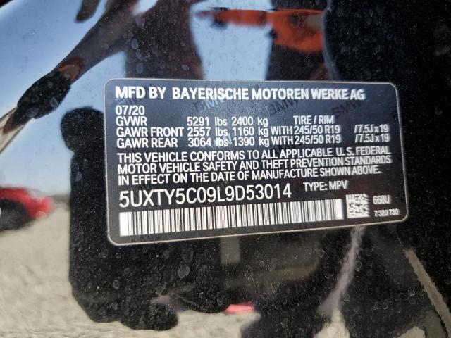 5UXTY5C09L9D53014 BMW X3 Xdrive30i