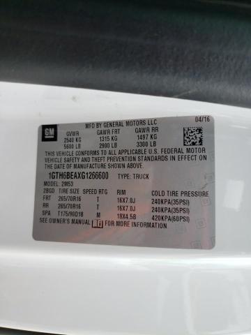 1GTH6BEAXG1266600 GMC Canyon
