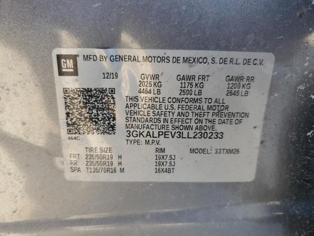 3GKALPEV3LL230233 GMC Terrain Slt